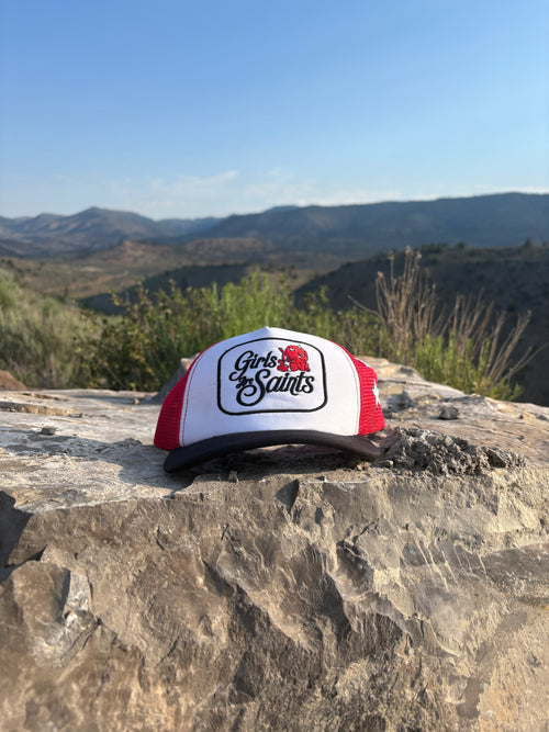 Girls Are Saints RED TRUCKER